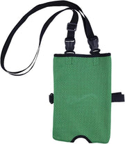 Contenitore di scarico 2 l per sacchetto di catetere - Sacchetto di catetere per urinario - Sacchetto di urinario da trasportare contenitore di urina portatile verde