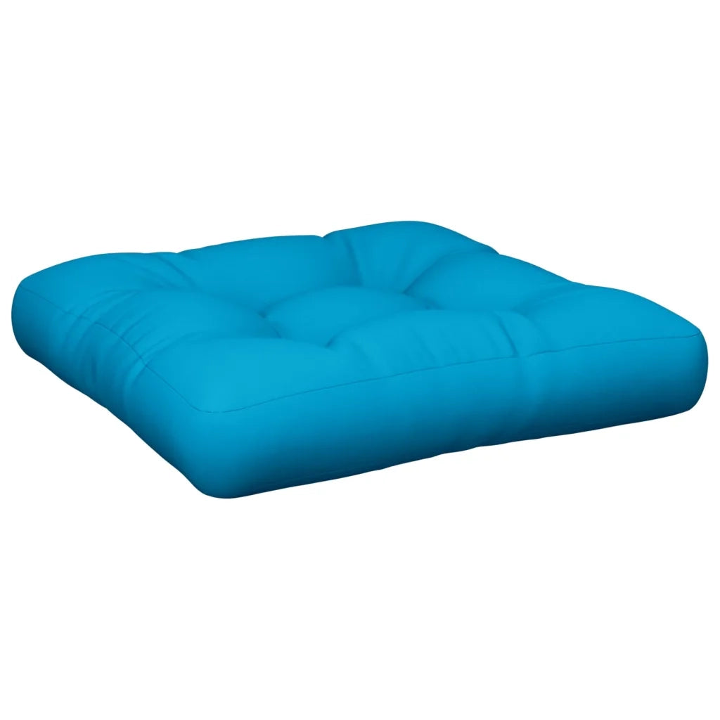 Cuscino per pallet | Cuscini per sedie Blu 50x50x12 cm in Tessuto