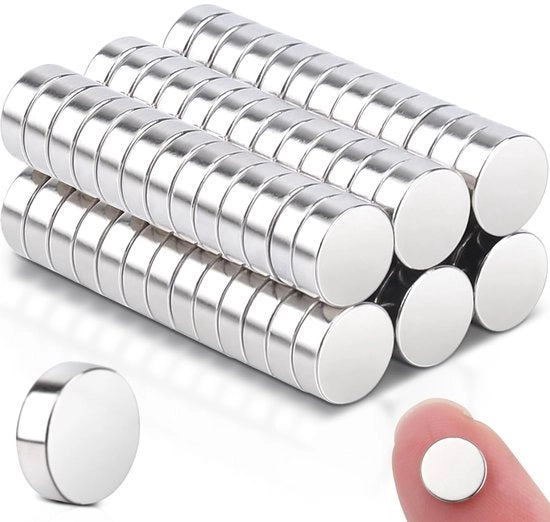 80 pezzi di magneti piccoli mini rotondi 6x2mm, magneti forti magneti refrigeratore magneti neodimio forti, magneti forti per refrigeratore, lavagna bianca, ufficio, hobby, casa