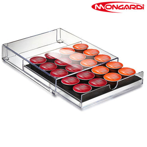 Cassetto porta capsule con 2 griglie mongardi