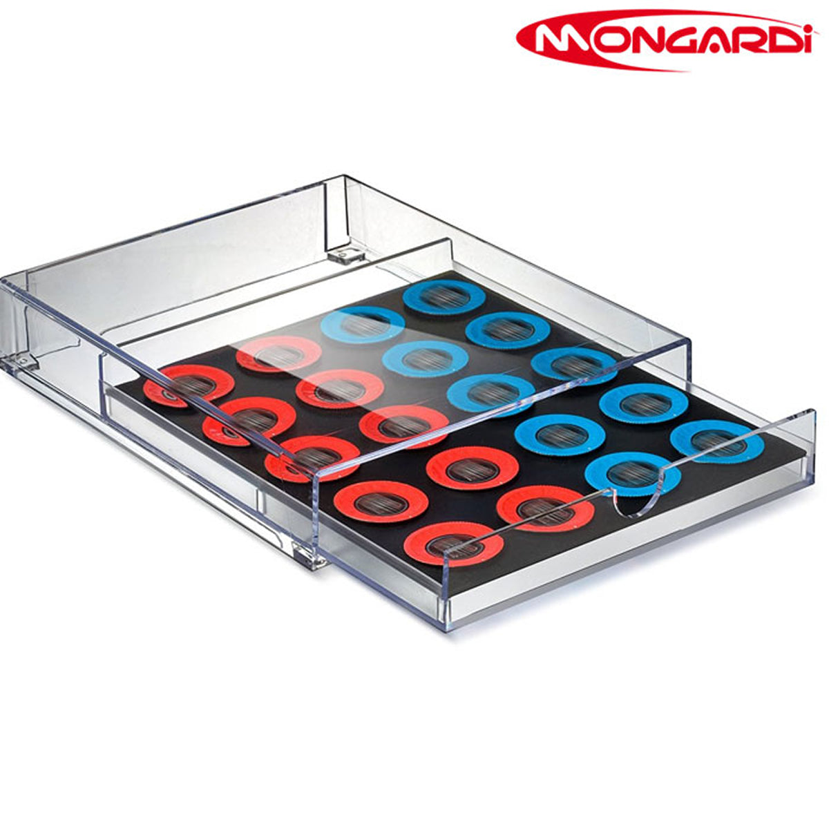 Cassetto porta capsule con 2 griglie mongardi