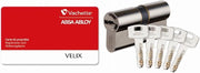 Cilindro 7101 Velix 40 x 40 VACHETTE 5 chiavi reversibili variato nichelato - 28187000