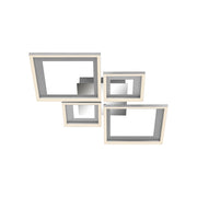 Applique Moderna Frame Metallo Cromo Led Integrato 38W 3000K