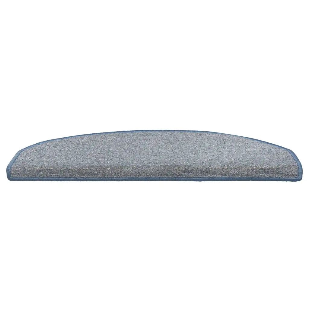 Tappetini per scale autoadesivi 15 pcs Grigio chiaro e blu