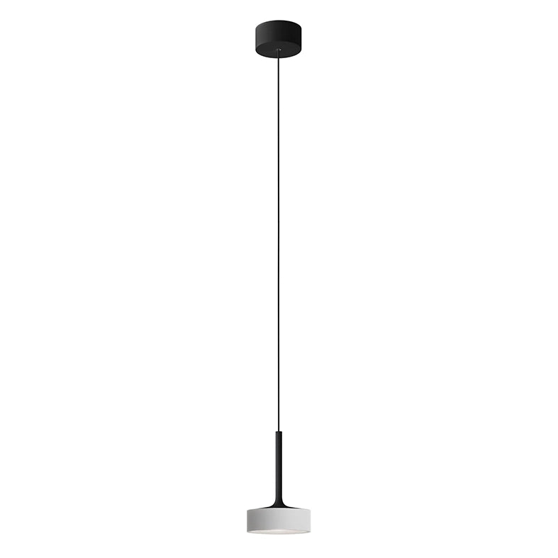 Hole Sospensione Nero/Bianco LED 13W 38° IP20 3000K CRI90 - Lampada a sospensione potente in alluminio per interni - Rossini Group