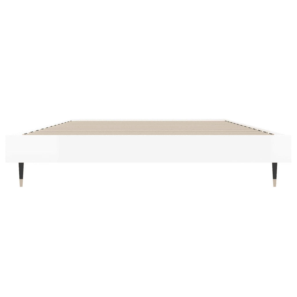 Giroletto Bianco Lucido 90x190 cm in Legno Multistrato 832199