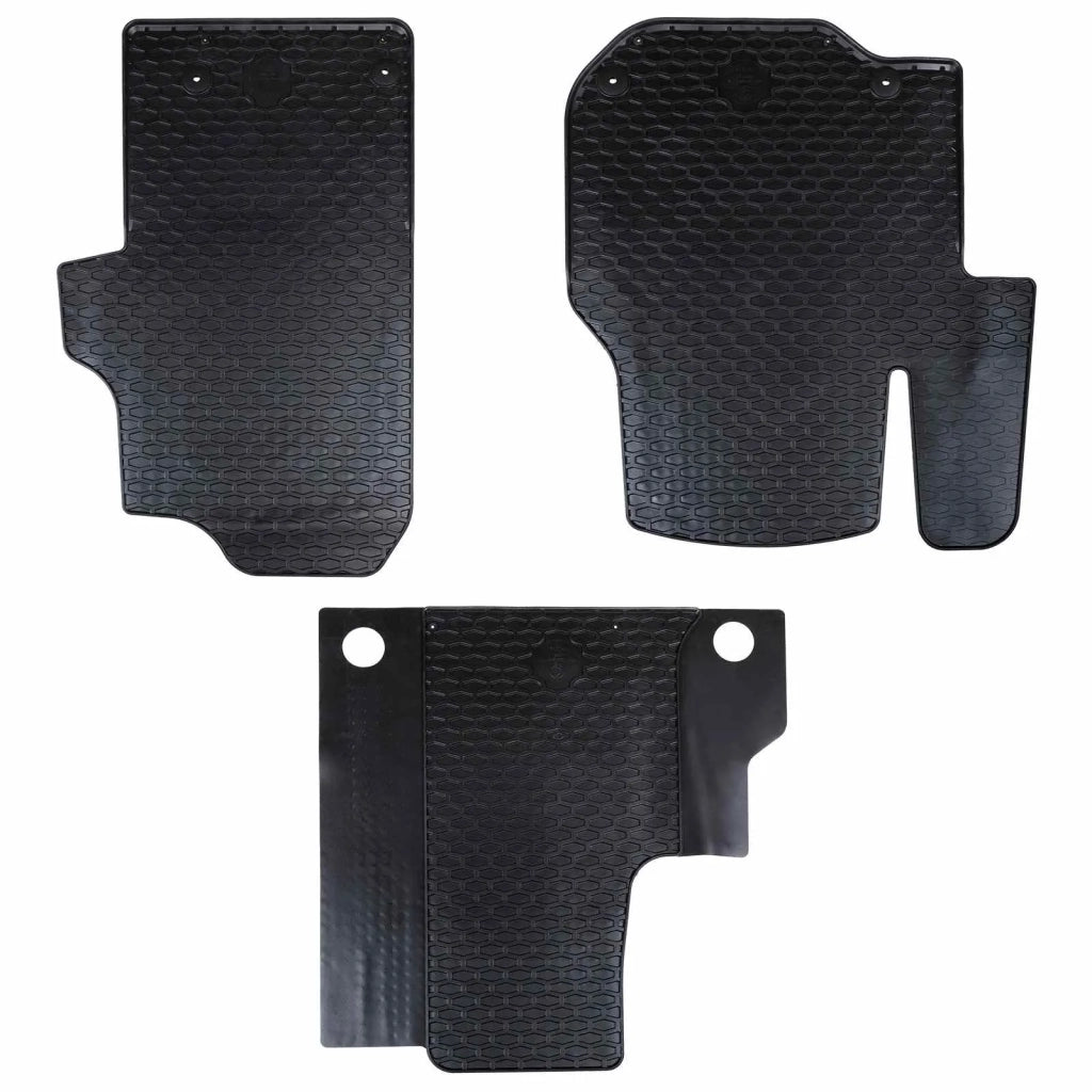 Tappetino per Auto 3 pz Nero adatto per VW CRAFTER 2017- Gomma CFW8162456
