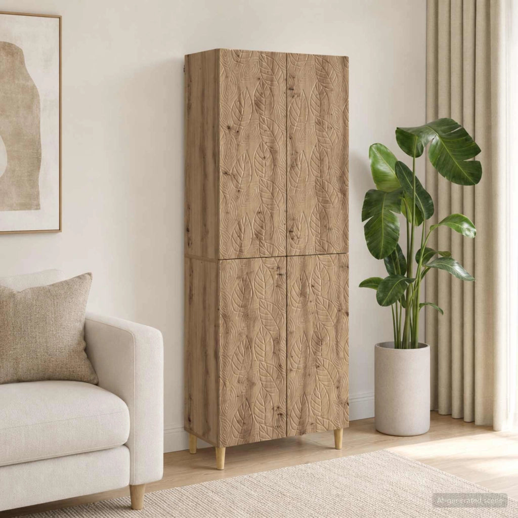 Set di armadi 2 pz Rovere Artigianale Legno ingegnerizzato 3416708