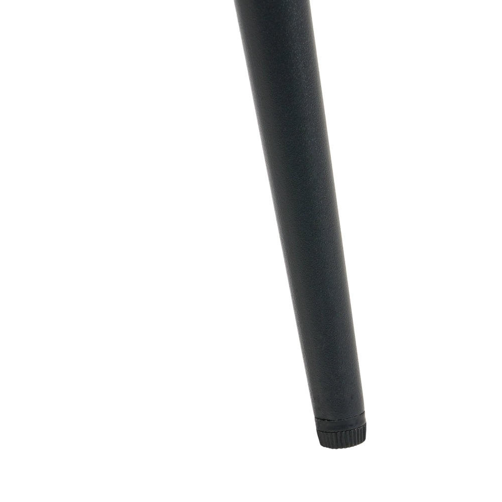 Set di 2 sedie da pranzo velluto azzurro braccioli schienale intagliato gambe in metallo moderna industriale