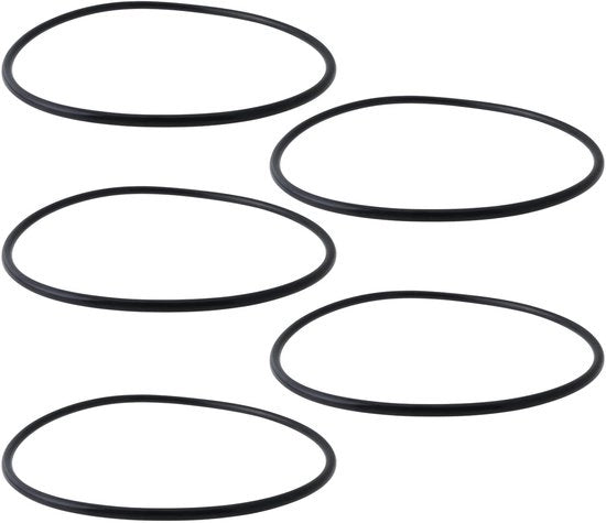 Set di O-ring 5 pezzi - O-ringen di ricambio - compatibile con i filtri di sabbia Bestway Flowclear - diametro esterno 160 mm - impermeabile - materiali resistenti all'usura - O-ring di guaina esterna