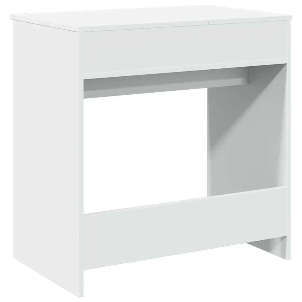 Toeletta con Specchio Bianco 73x46,5x120 cm