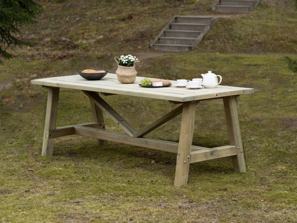 TAVOLO ERCOLE cm 240X90 altezza cm 82