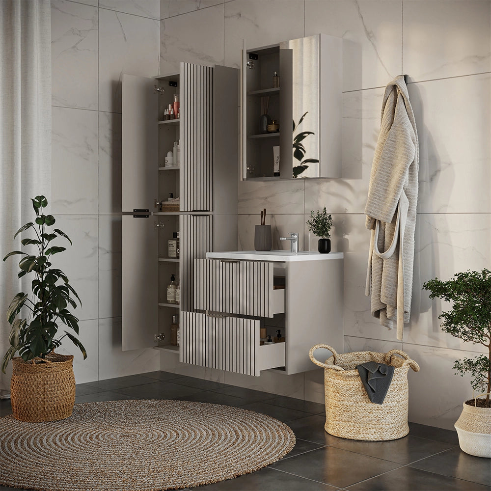 Vicco Set di mobili da bagno Cachemire 4 parti