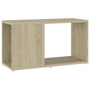 Mobile TV multimediale mensola TV credenza TV sala da pranzo soggiorno camera da letto rovere Sonoma 60 x 24 x 32 cm legno ingegnerizzato marrone 02_0027527