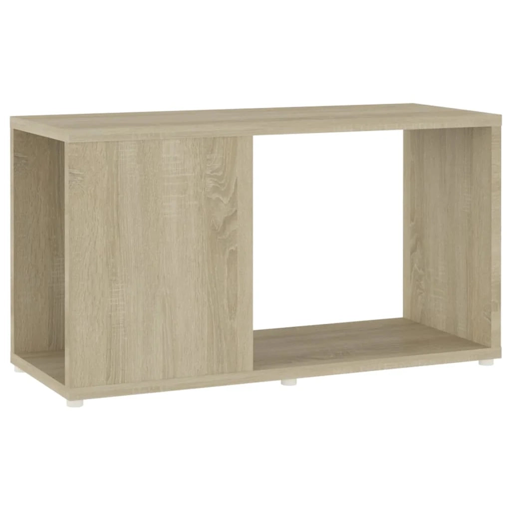 Mobile TV multimediale mensola TV credenza TV sala da pranzo soggiorno camera da letto rovere Sonoma 60 x 24 x 32 cm legno ingegnerizzato marrone 02_0027527