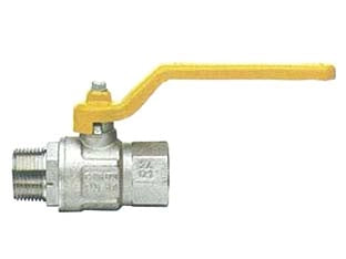 VALVOLA A SFERA GAS M/F CON MANIGLIA A LEVA LONDON ART.067  MF 1    ITAP