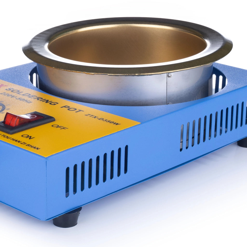 Tigelle per Saldatura 41-D 350W – Acciaio Inossidabile, Diametro 100mm | Temperatura 100-550°C