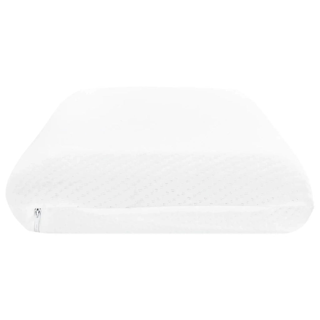 Cuscino da Letto Bianco 74 x 39 x 13 cm Schiuma Memory CFW4442277