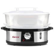 Girmi VP26 pentola a vapore 3 cestello/i Libera installazione 750 W Nero, Argento