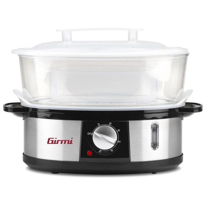 Girmi VP26 pentola a vapore 3 cestello/i Libera installazione 750 W Nero, Argento