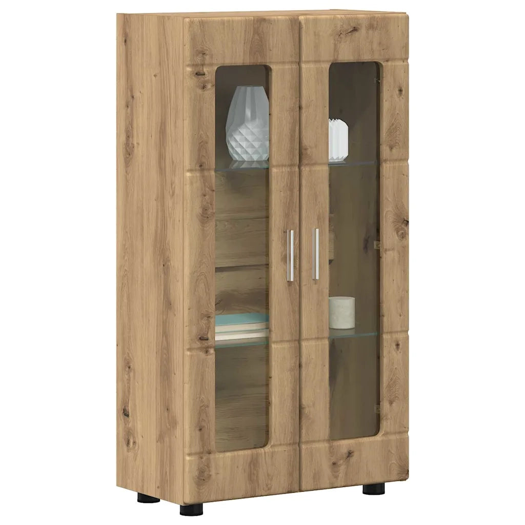 Credenza con porta FLORIN Rovere artigianale 55,5 x 29 x 100 cm