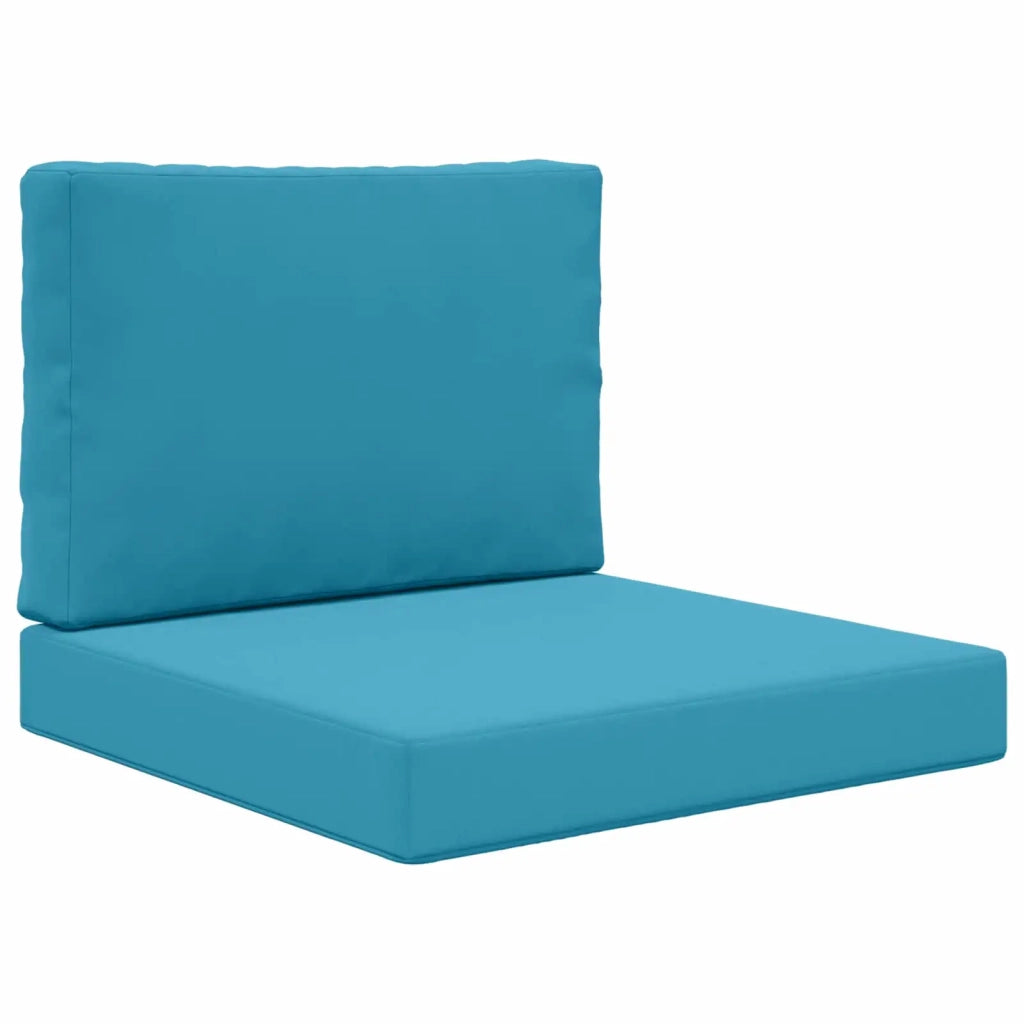 Cuscino per divano da esterno 2 pcs Blu Reale Poliestere 900720