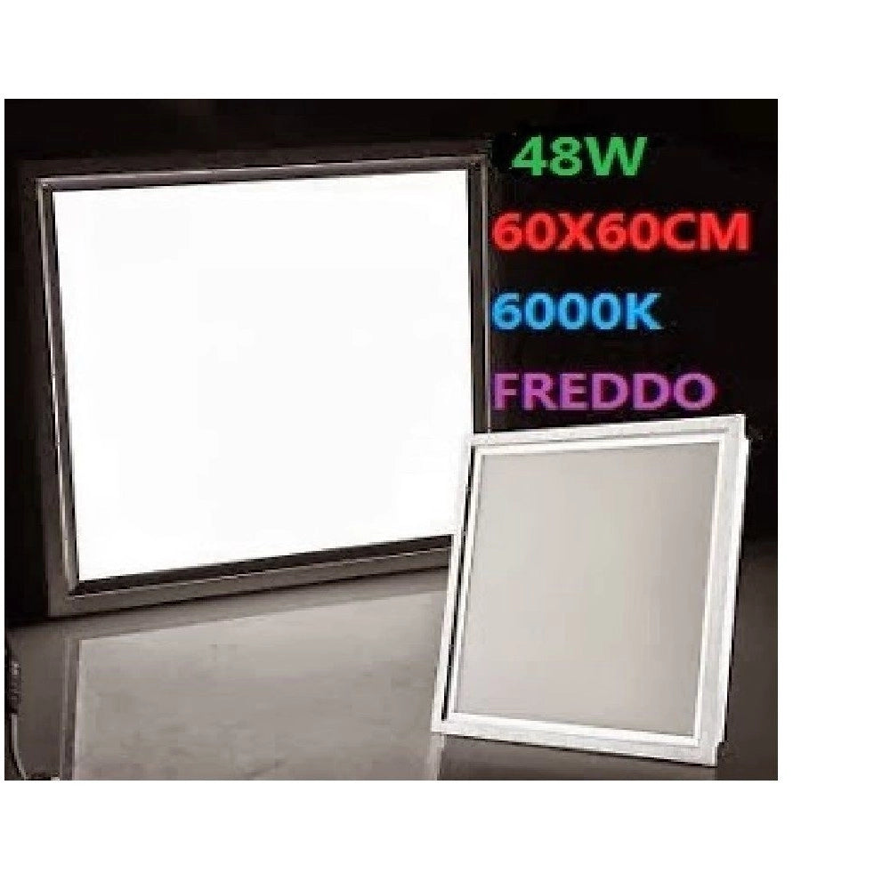 Trade Shop - Lampada Led Pannello Quadrato 48w Incasso 220v Freddo Bianco Calda 60x60cm -