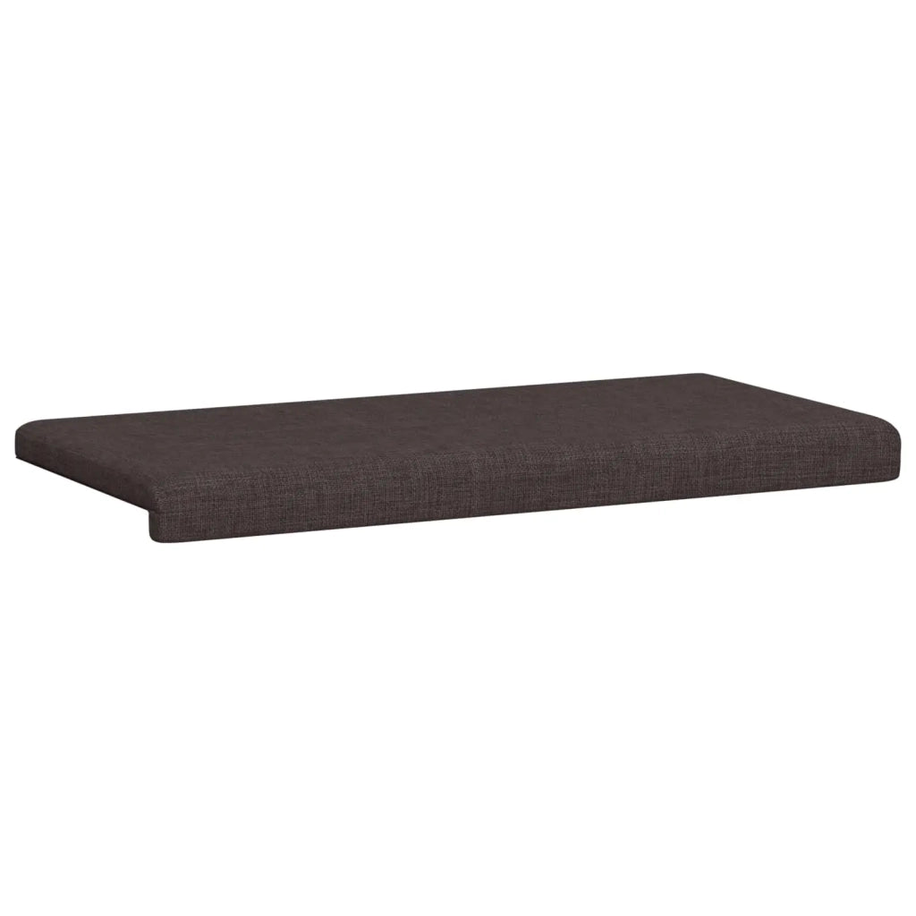 Cuscino per panchina Tessuto Marrone Scuro Profondità 35 cm 42043243