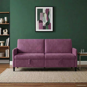 Divano con Storage Viola 192 x 78 x 87 cm Poliestere 42037002