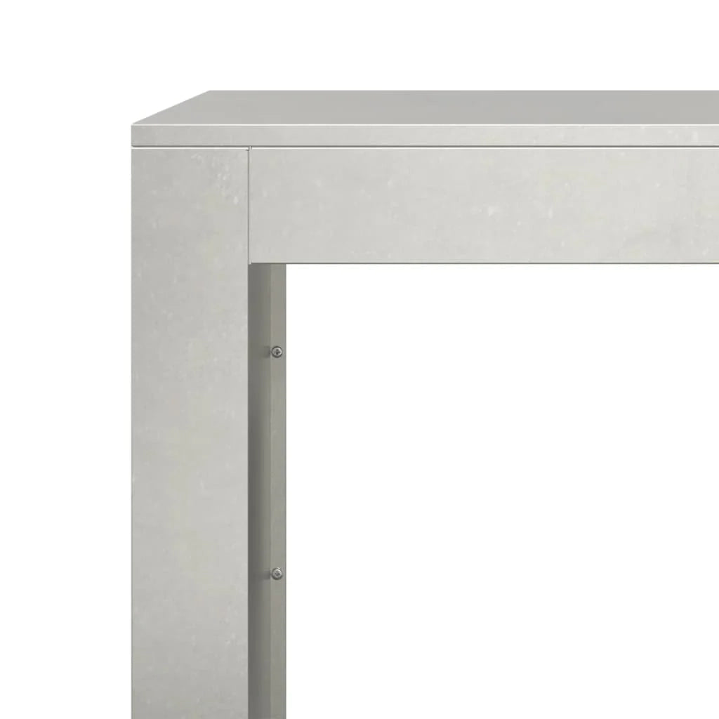 Portalegna 100 x 40 x 100 cm in acciaio inox marrone 02_0043690