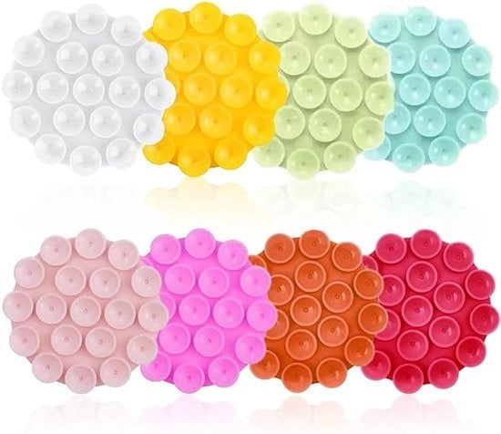Custodie per smartphone - adesivo - support per smartphone - dispositivi portatili - autoadesivo - 8 pezzi - adatti a - smartphone - diverse colori.