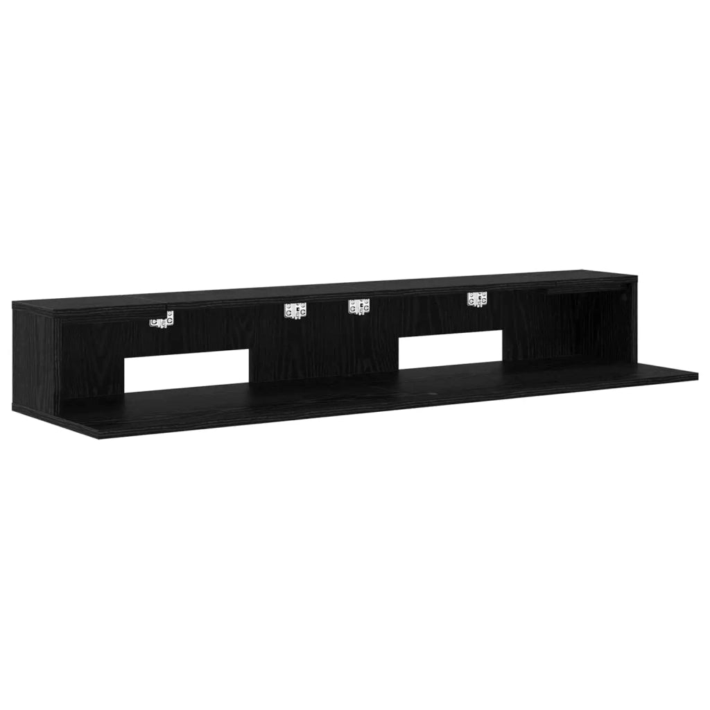 Scrivania studio Rovere Nero 130 x 36 x 19,5 cm 8006701