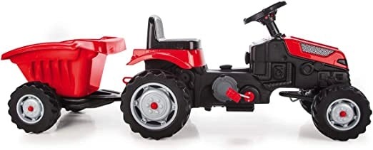 BIEMME LOGISTICA Trattore a Pedali per Bambini 2 Anni ai 6 Anni Trattore Giocattolo per Bambini Trattore per Bambini a P