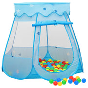 Tenda da Gioco per Bambini-Tenda Giocattolo Blu 102x102x82 cm