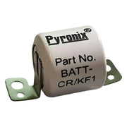 BATTERIA BATT-CR/KF1 PYRONIX + LAMELLE ALLARME RICAMBIO SICUREZZA