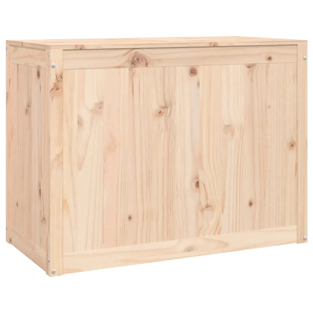 Contenitore per Bucato 88,5x44x66 cm Legno Massello Pino CFW9312485