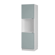 Vicco Mobile per forno da incasso Blu-grigio chiaro 60 cm con ripiano aperto