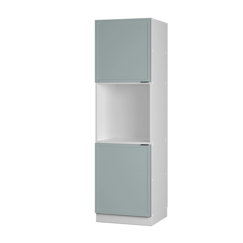 Vicco Mobile per forno da incasso Blu-grigio chiaro 60 cm con ripiano aperto