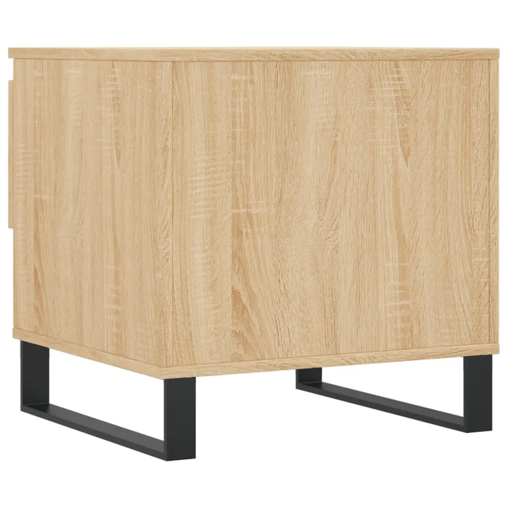 Tavolini Salotto 2pz Rovere Sonoma 50x46x50cm Legno Multistrato 830931