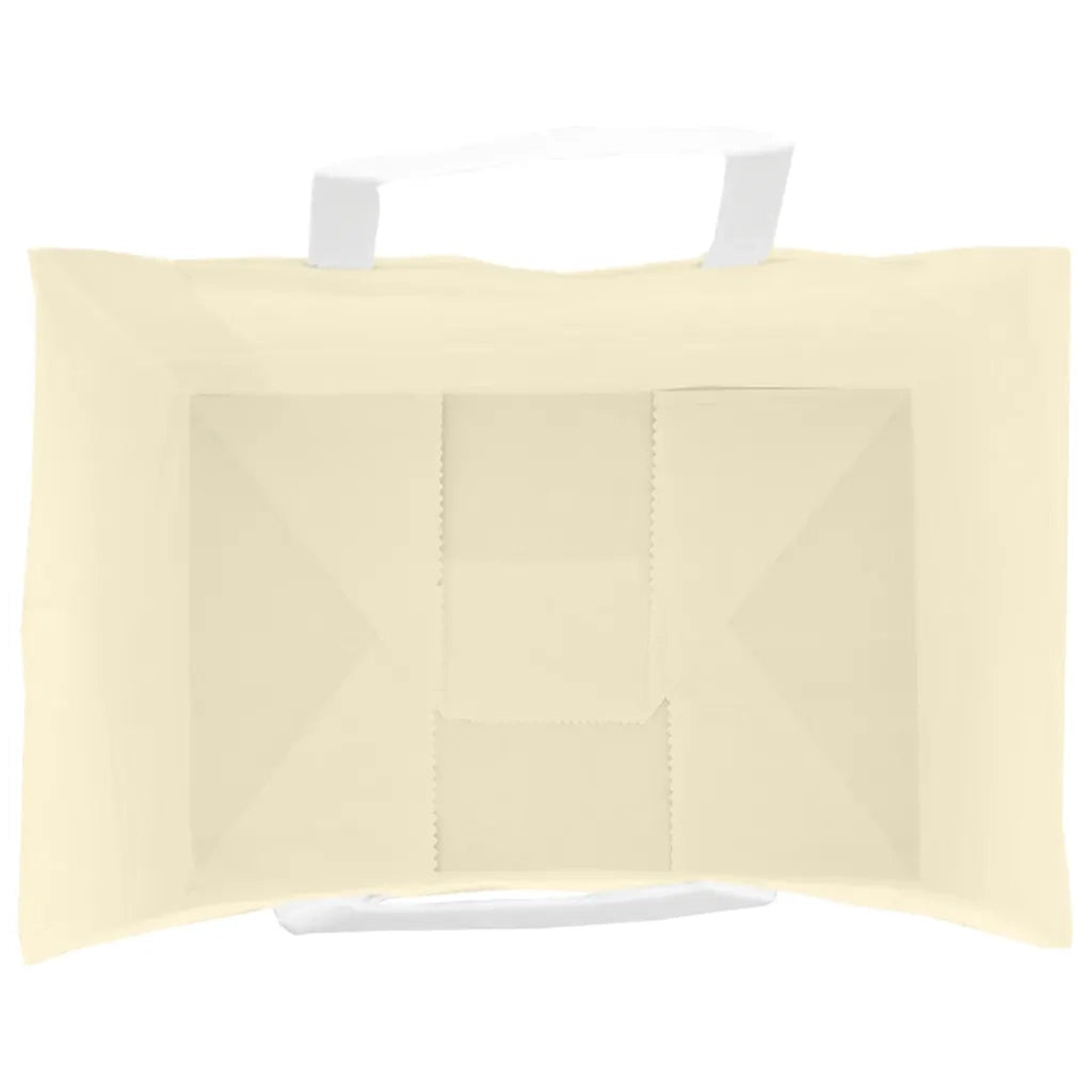 Sacchetti di Carta 250 pz con Manici Gialli 32x22x24 cm