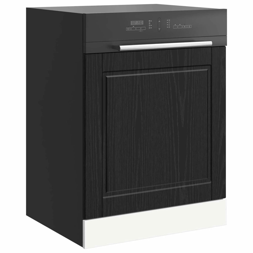 Pannello lavastoviglie PORTO Rovere Nero 60 x 1,5 x 57 cm 8003862
