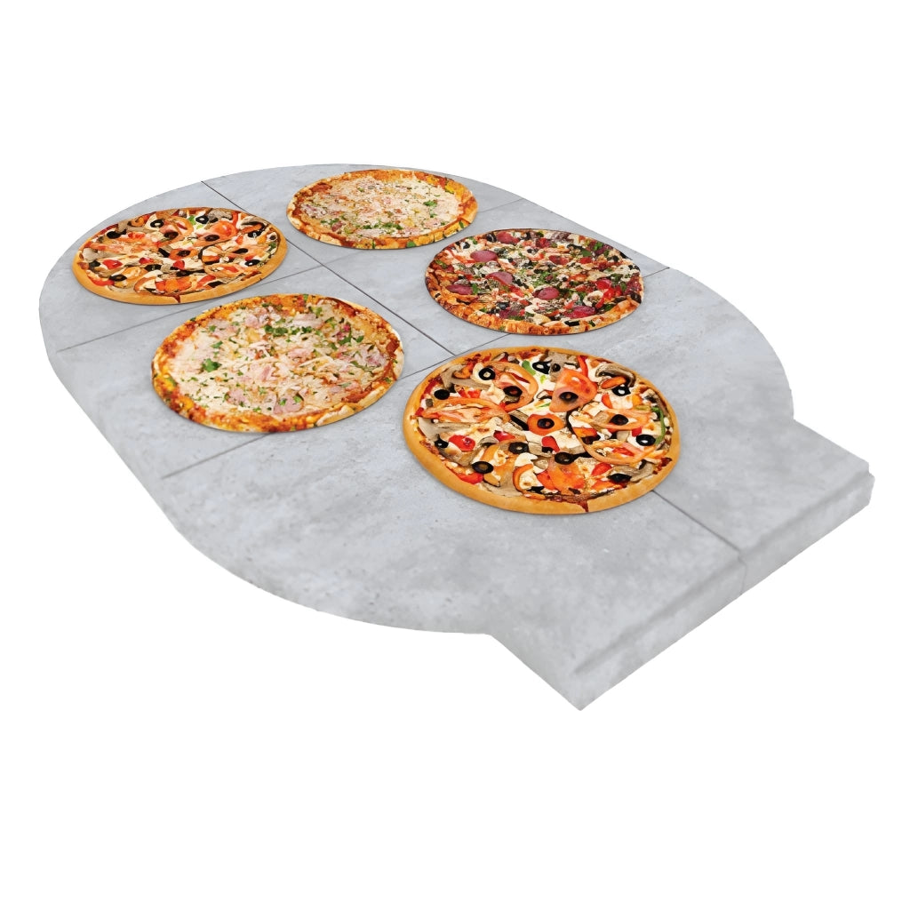 Forno legna artigianale diametro 80 cm capienza 4/6 pizze cottura diretta