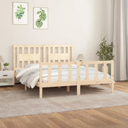 Giroletto con Testiera in Legno Massello di Pino 160x200 cmcod mxl 101214