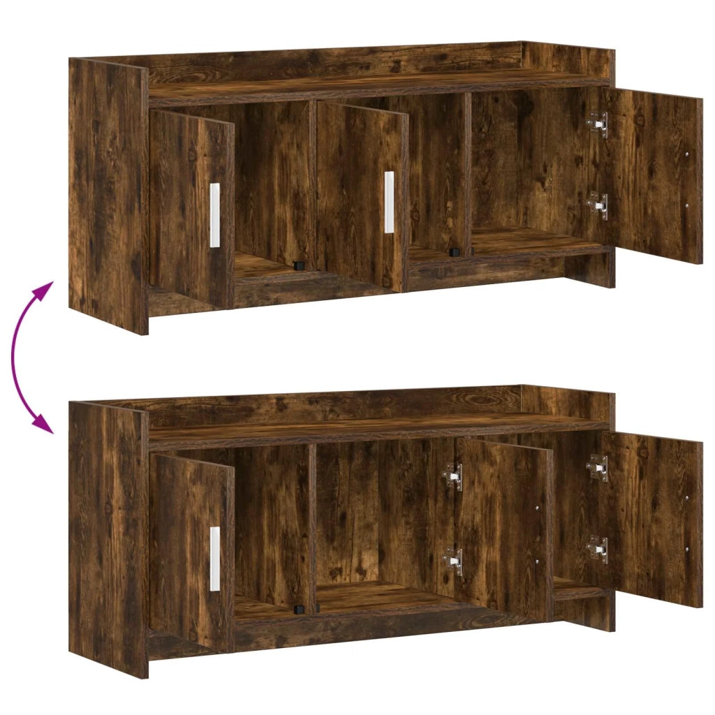 Mobile TV 102 x 33 x 47 cm Rovere Fumo Legno ingegnerizzato 8011191