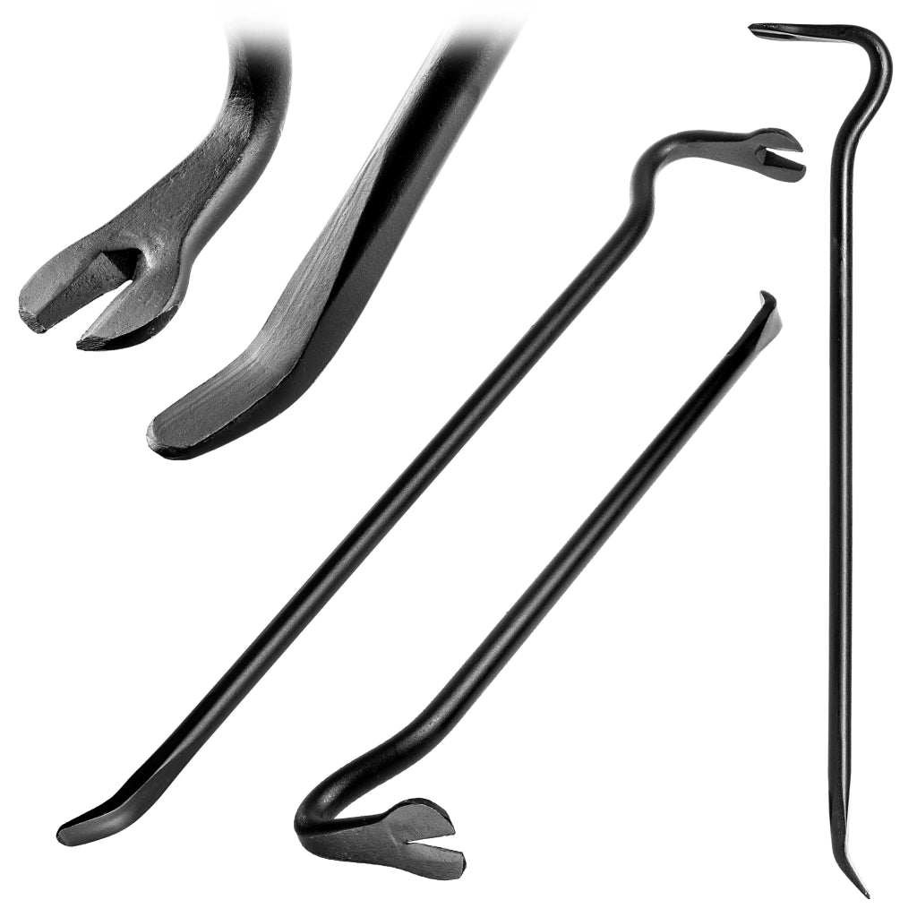 KADAX Forged Bent Crowbar 700 Mm Breszka Brecha Estrattore di chiodi per costruzioni