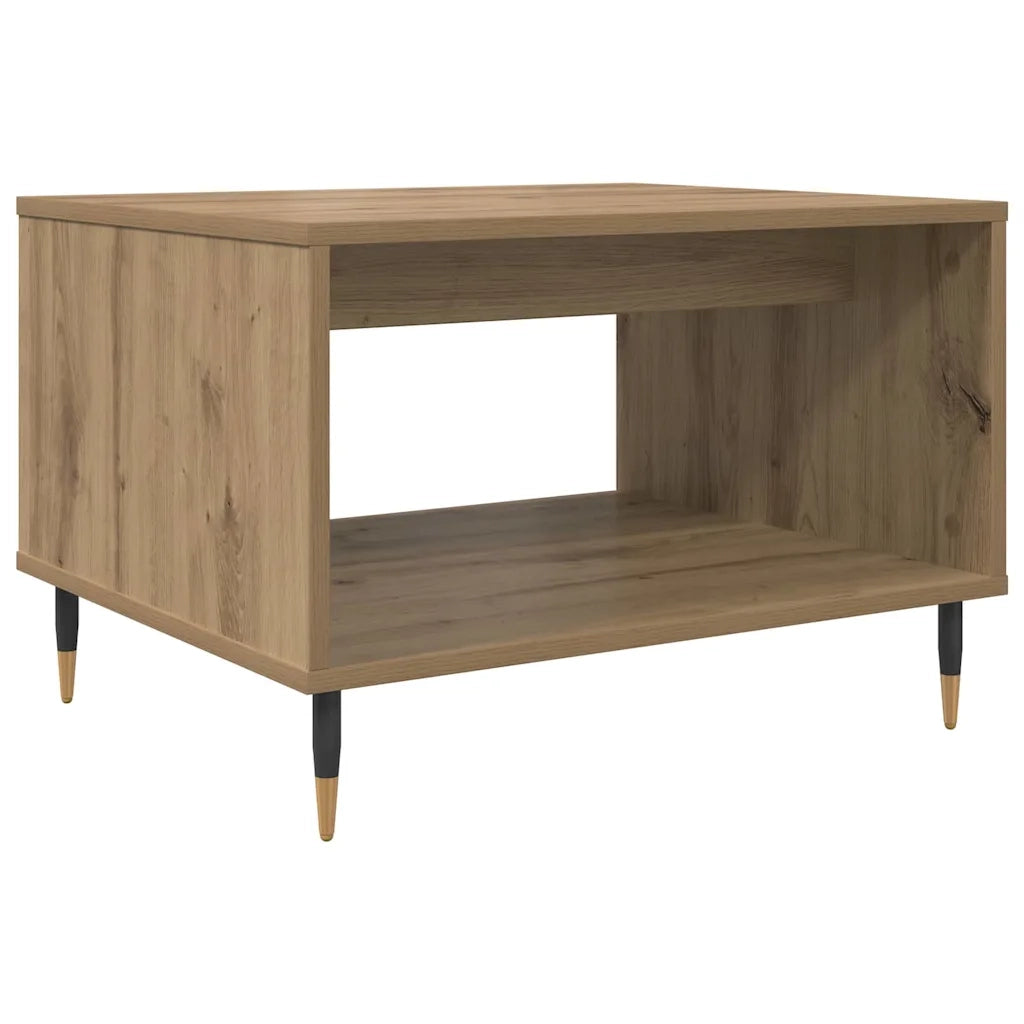 Tavolino da salotto rovere artigianale 60 x 50 x 40 cm 879607