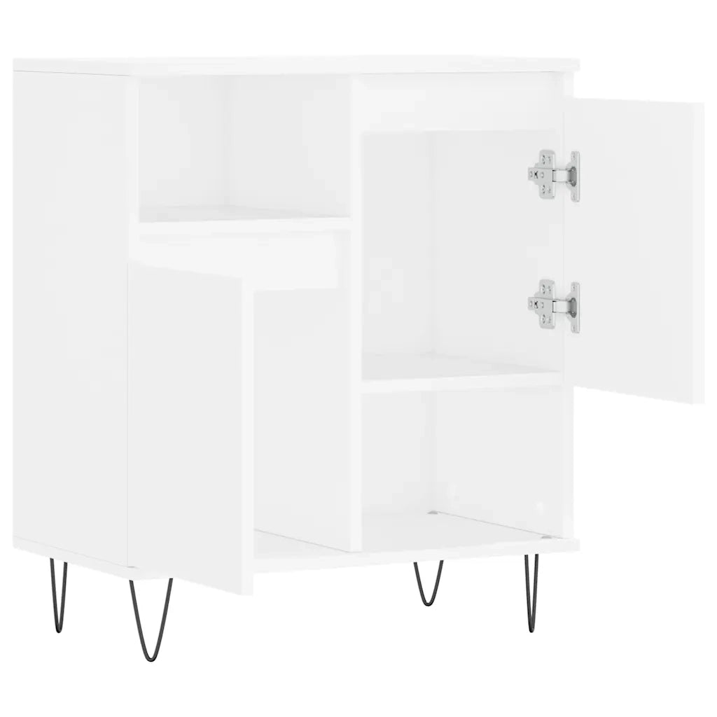 Credenza Bianca 60x35x70 cm in Legno Multistrato 831188