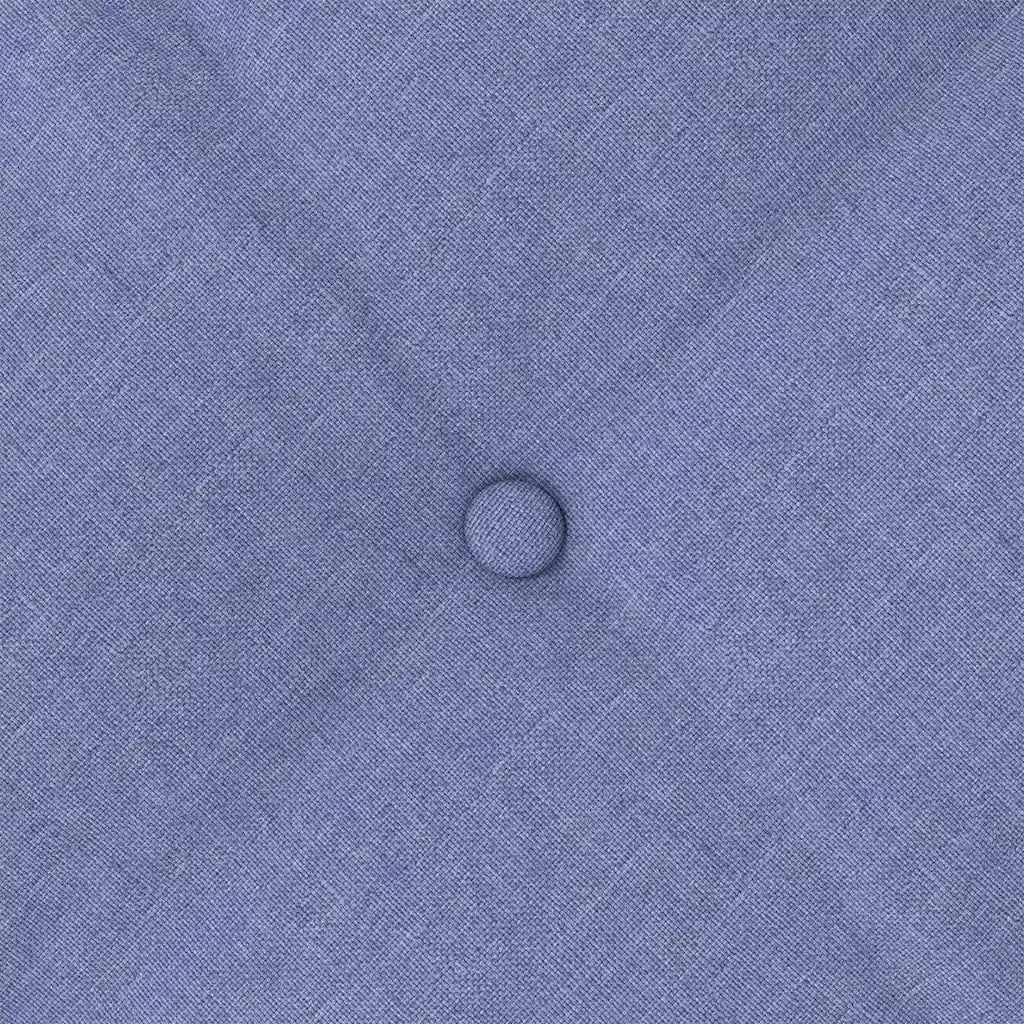 Cuscino per Schiena Blu jeans 120 x 19 x 50 cm Tessuto 42014801