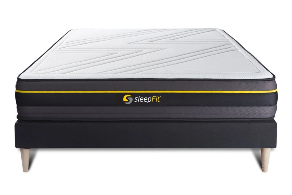 Kit rete e materasso ACTIVE 130x210cm - Spessore : 24cm - memory foam - rigido