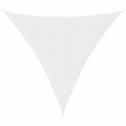 Parasole a vela | Telo Ombra | Vela da ombra Oxford Triangolare 3,6x3,6x3,6 m Bianco